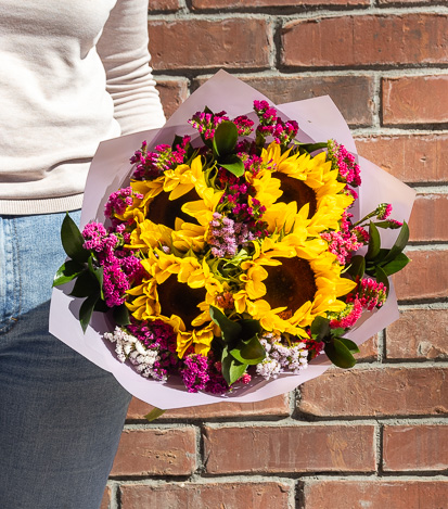 Bouquet Girasoles - Flores a Domicilio 3