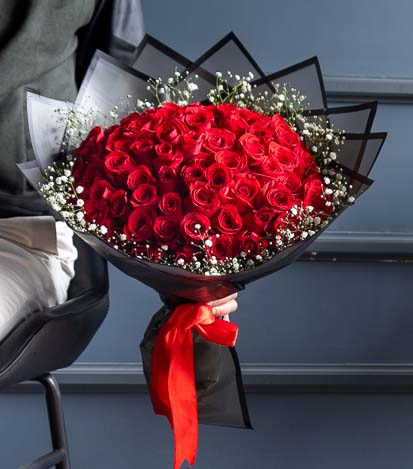 Bouquet 50 Rosas - Flores a Domicilio