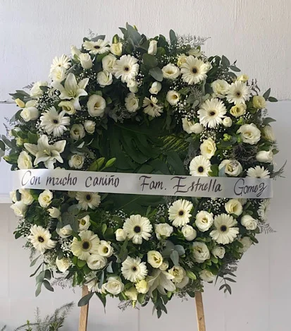 coronas de flores - coronas a domicilio 2