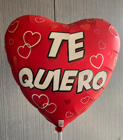 Globo te quiero - globos a domicilio 