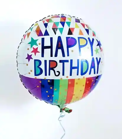 Globo de feliz cumpleaños 