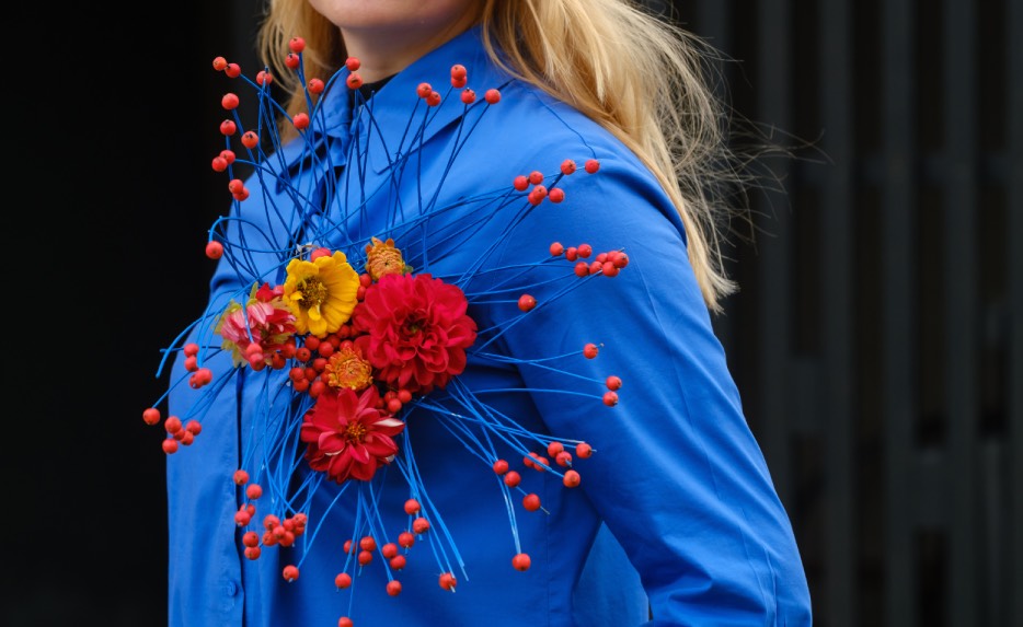 Influencia de las flores en la moda de alta costura