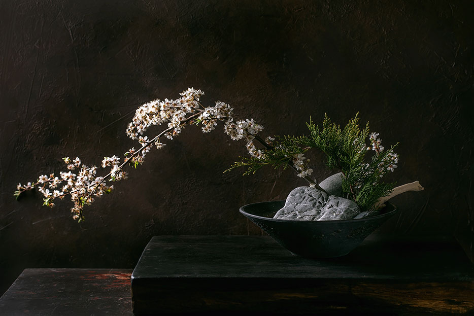 ¿Qué es la técnica floral ikebana?