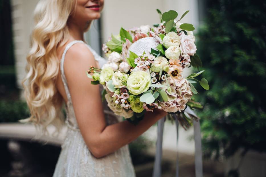 Variedades de flores para ramos de novia