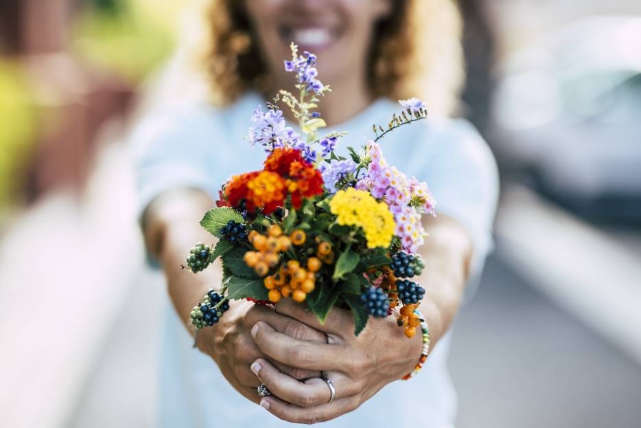 Rosas rojas para expresar amor y romance