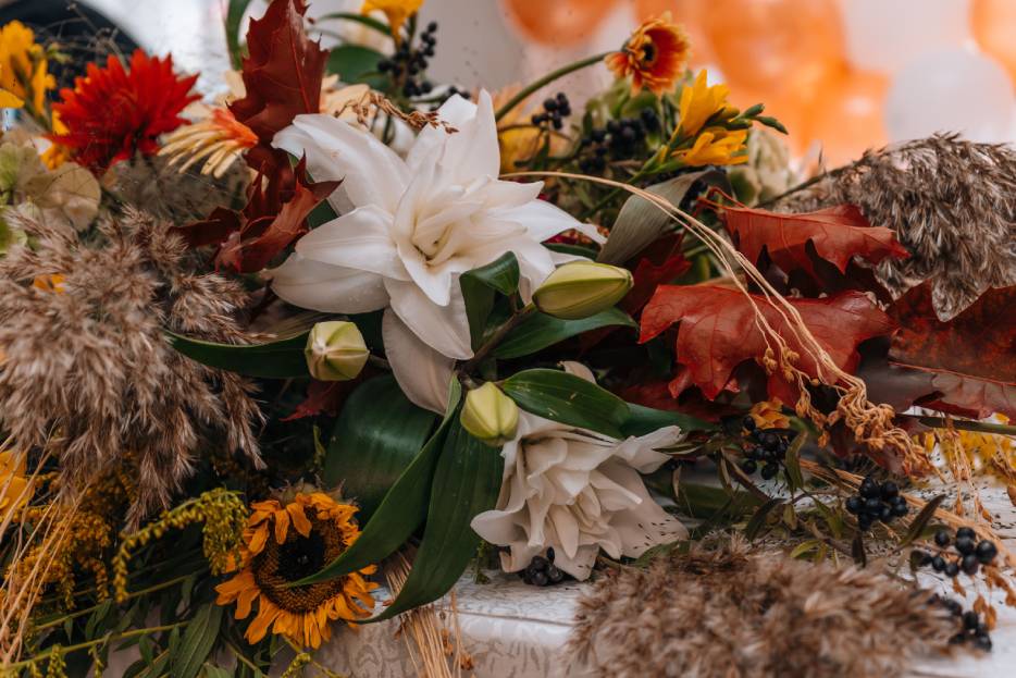 Flores de otoño - Crisantemos y sus colores vibrantes