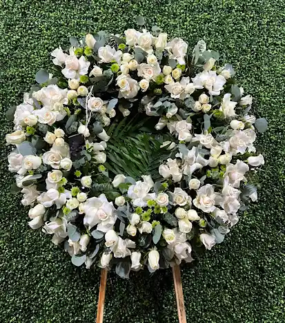 Corona de flores a domicilio 