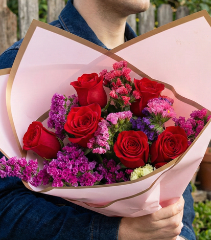 ramo de rosas - flores a domicilio 4